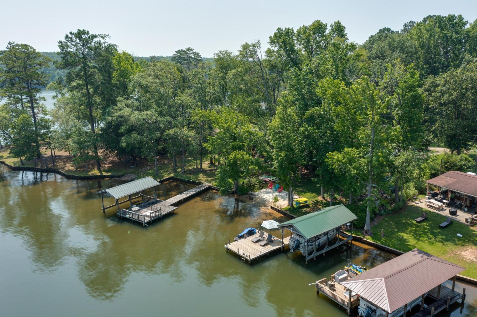 Lake Sinclair Crooked Creek Cottage With Fire Pit! Eatonton Екстериор снимка