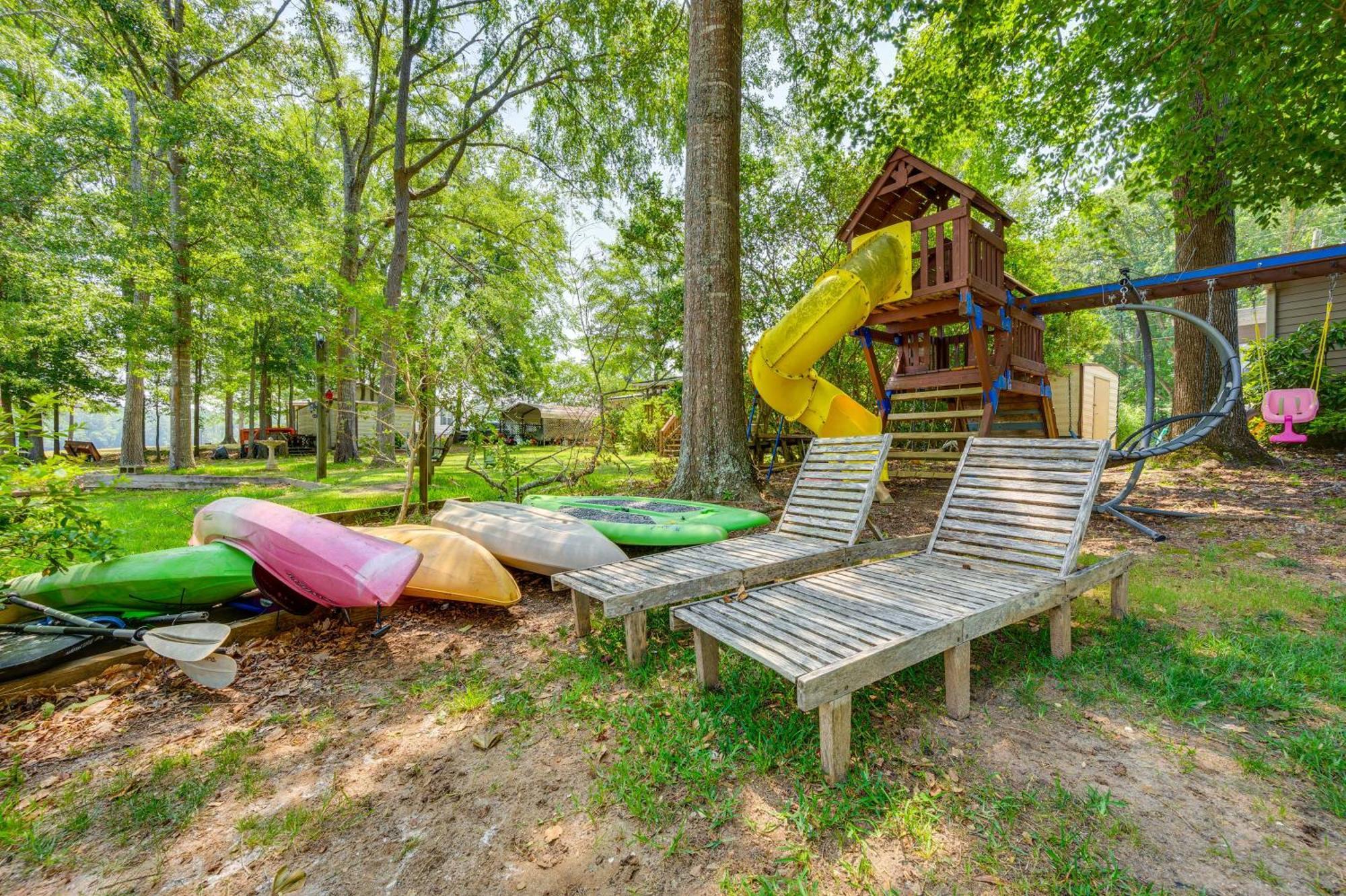 Lake Sinclair Crooked Creek Cottage With Fire Pit! Eatonton Екстериор снимка