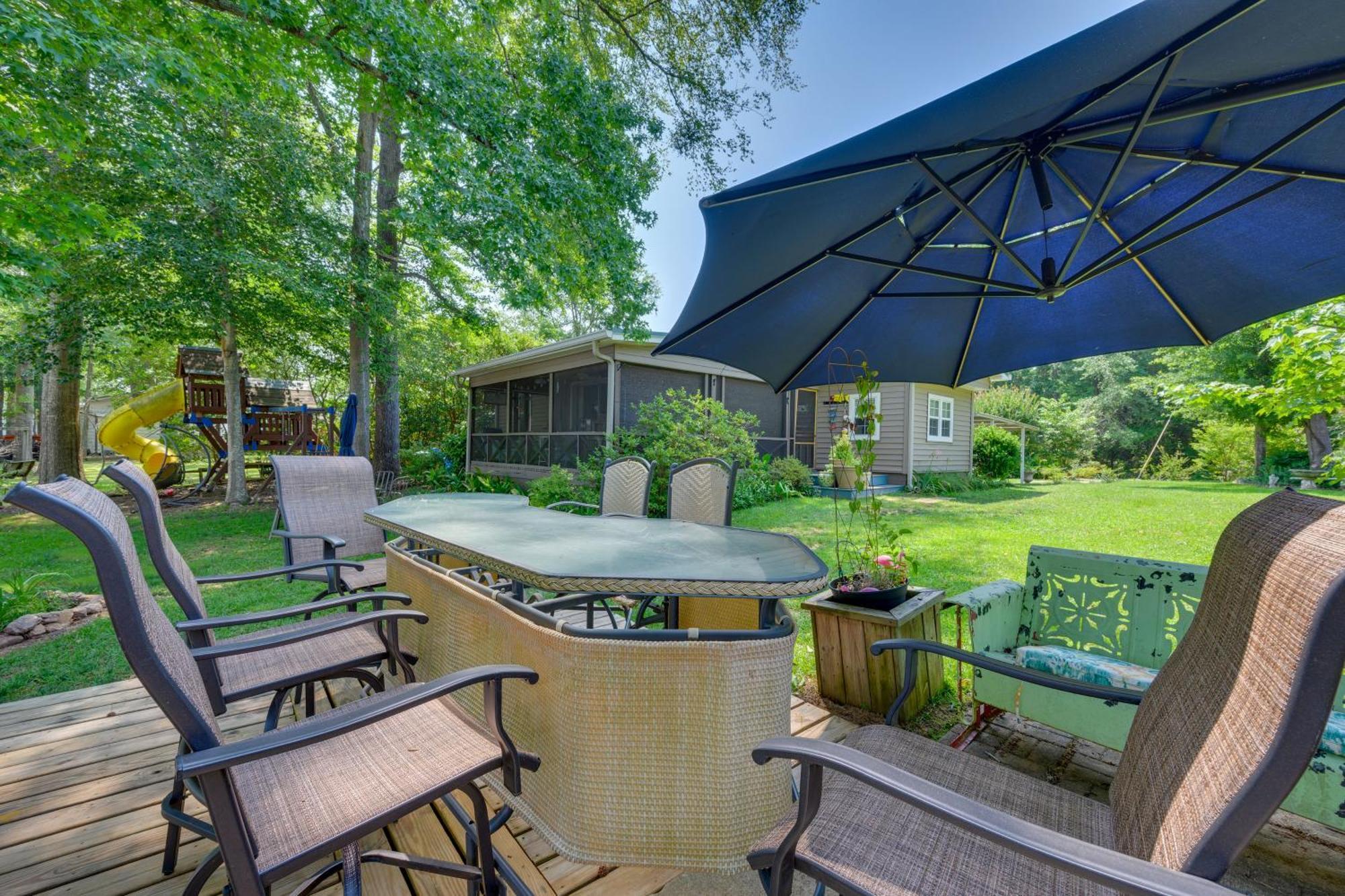 Lake Sinclair Crooked Creek Cottage With Fire Pit! Eatonton Екстериор снимка