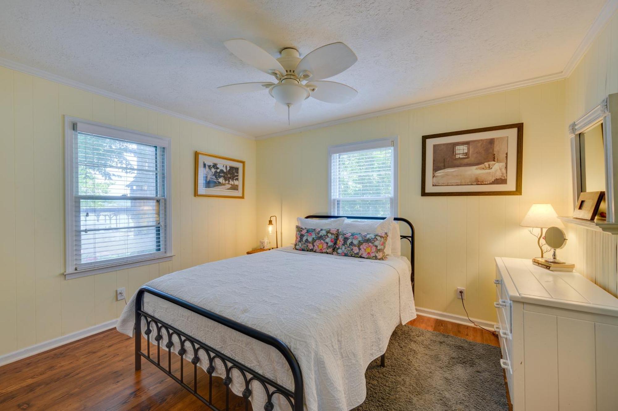 Lake Sinclair Crooked Creek Cottage With Fire Pit! Eatonton Екстериор снимка